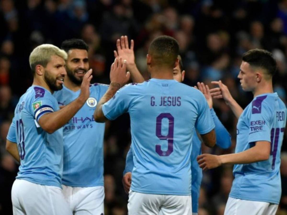 Man City, Leicester y Everton avanzan en Copa de la Liga  