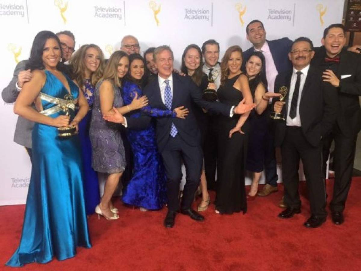 Dunia Elvir y Maity Interiano se llevaron su primer Emmy en Los Ángeles