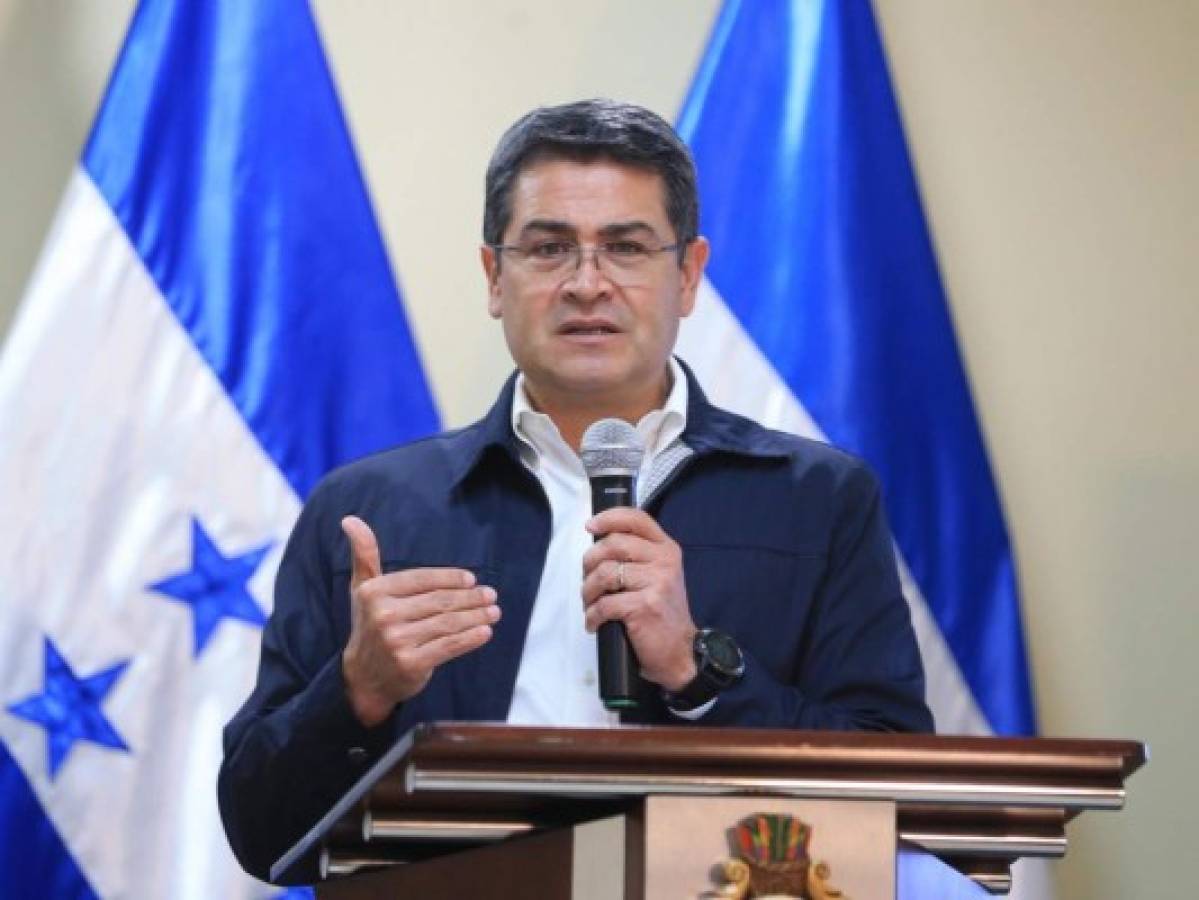 Presidente Juan Orlando Hernández reitera diálogo 'sincero y de altura' a Nasralla y Luis Zelaya