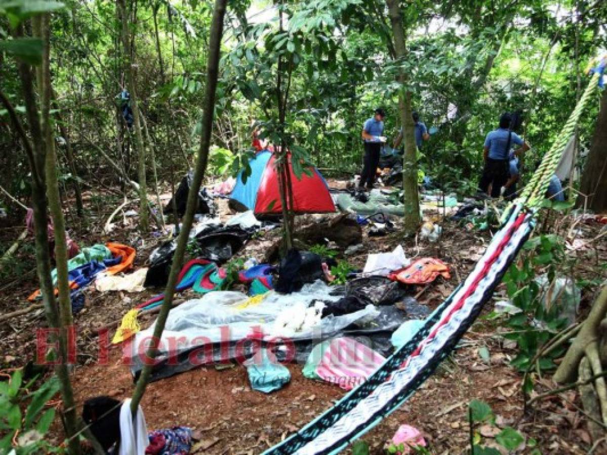 El hecho se registró cuando la Fuerza Nacional Antimaras y Pandillas (FNAMP) realizaba una operación denominada 'Hormiga VI' en esta zona, la cual ya ha sido utilizada anteriormente por miembros de esta estructura criminal para esconderse de las autoridades.