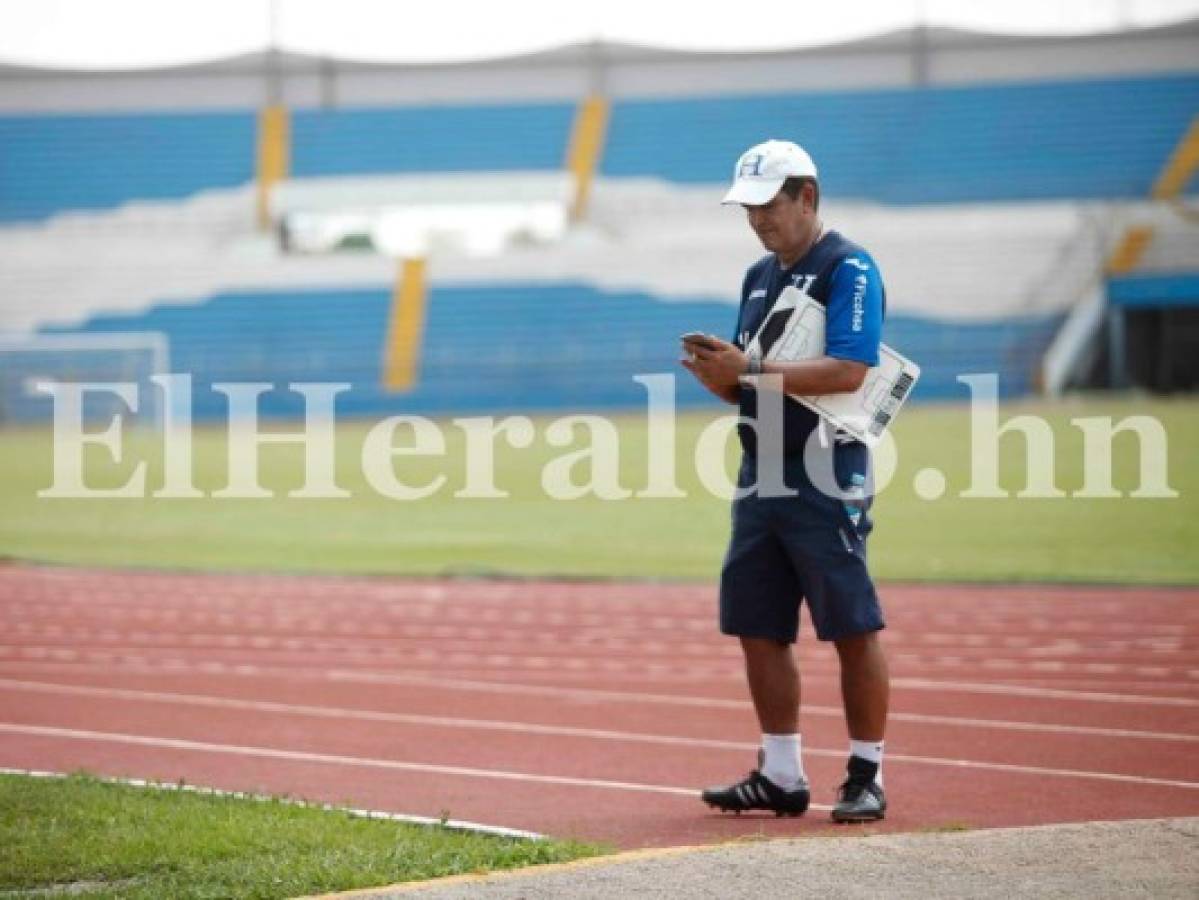 JJ Pinto trabajó tácticos en segundo día de microciclo con la H