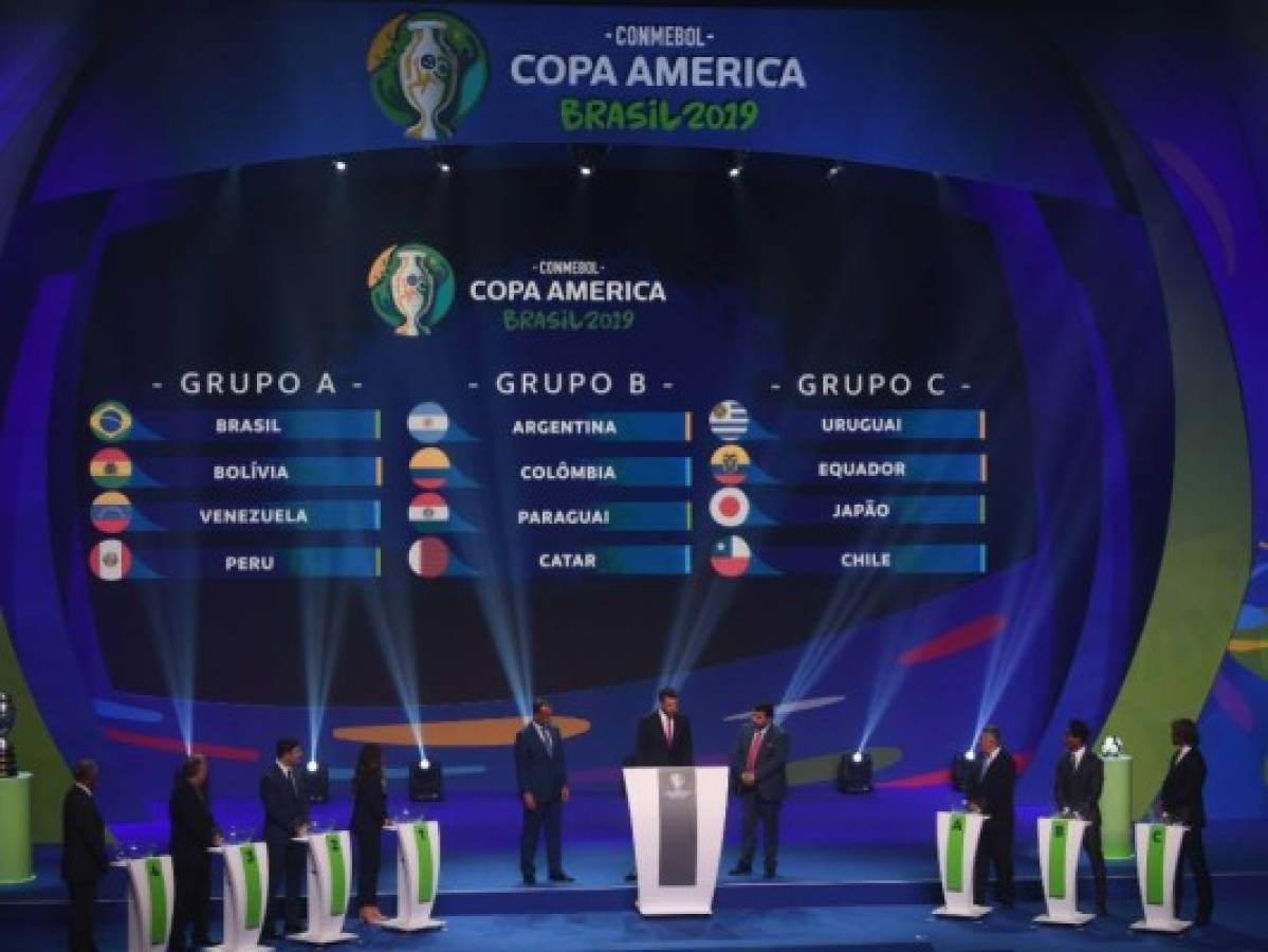Copa América Brasil-2019: así quedaron los grupos