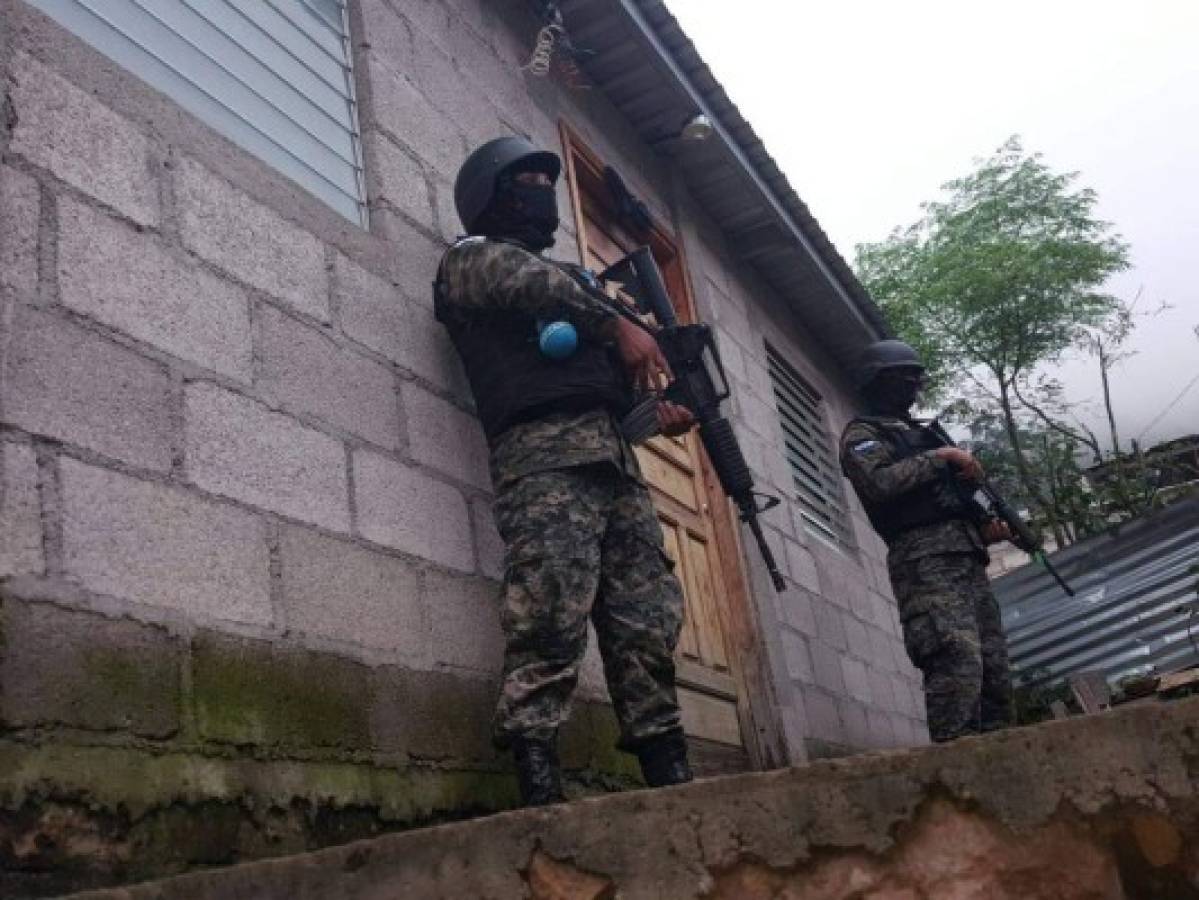 En 'Operación Rastreador' buscan bandas criminales en la capital de Honduras