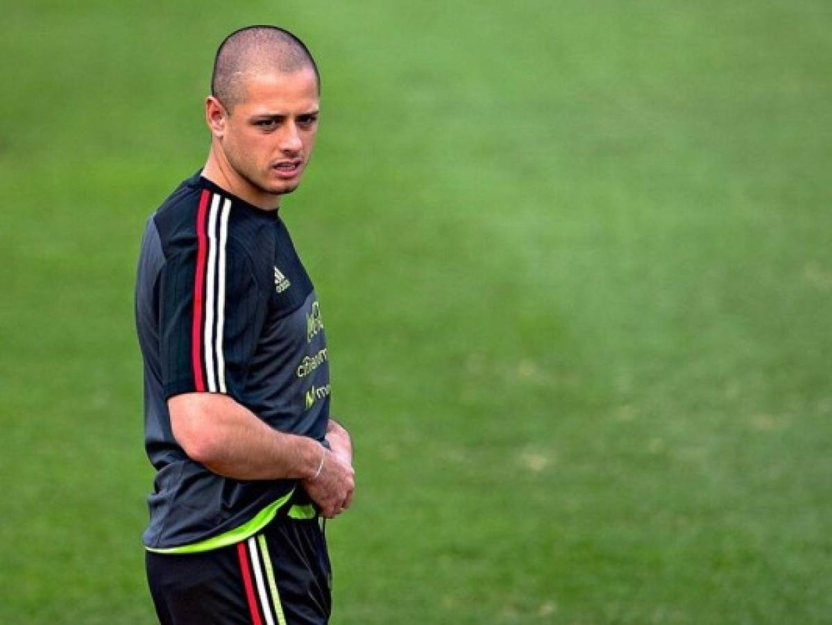 Chicharito Hernández entrena por separado con México