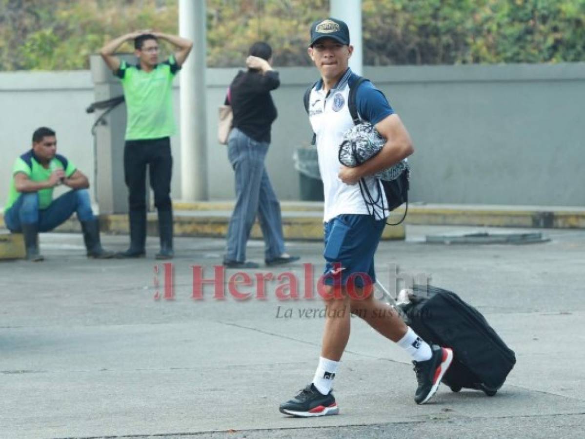 Las imágenes de la salida de Motagua a Puerto Cortés para enfrentar a Platense en la jornada 15