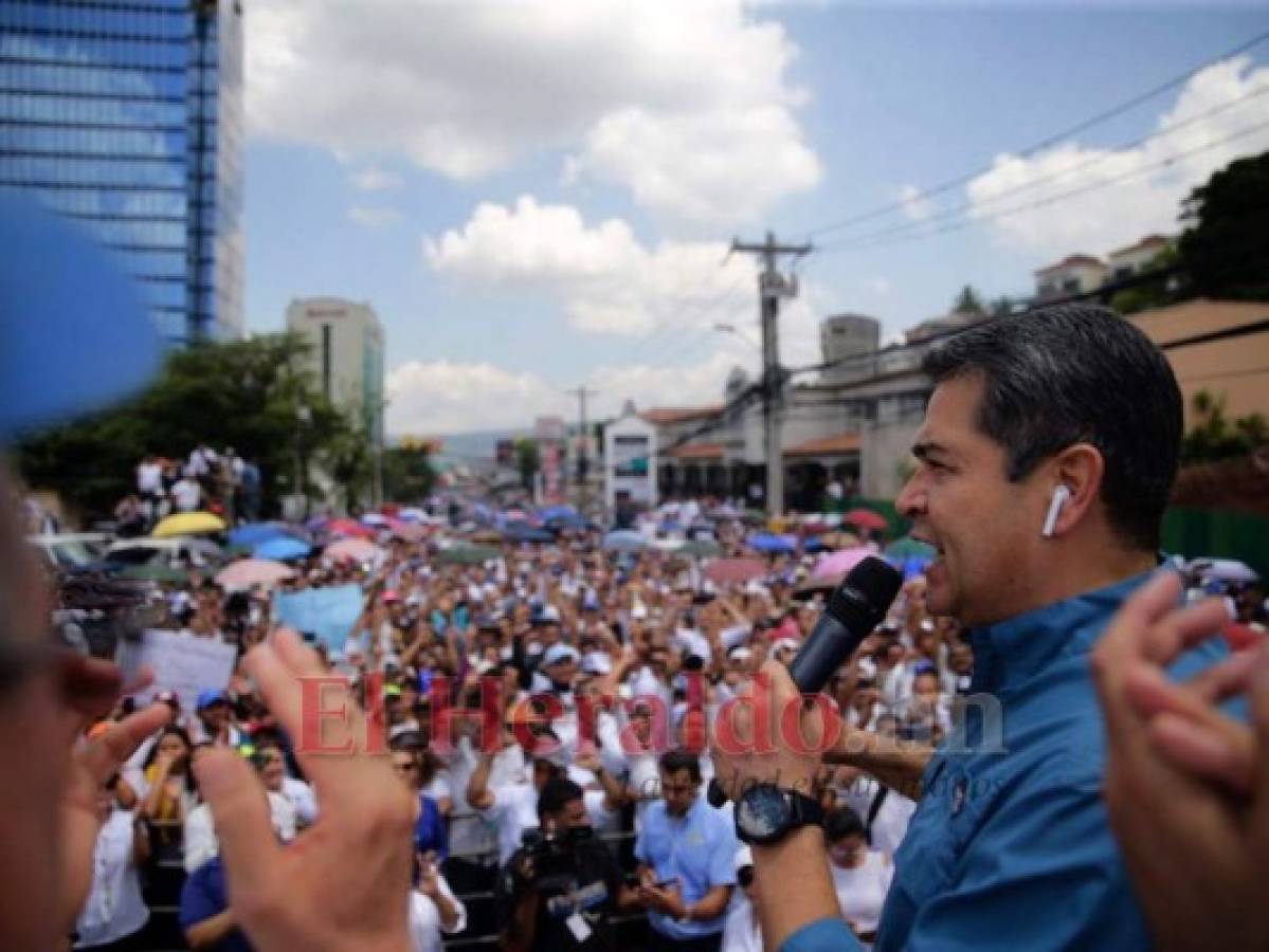 Realizan segunda 'Marcha por la paz' en la capital