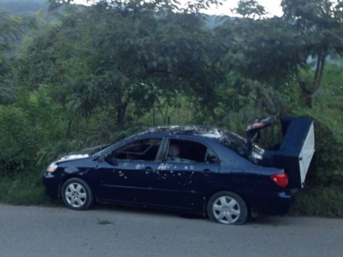 Honduras: Acribillan a dos hombres dentro de un vehículo en San Pedro Sula