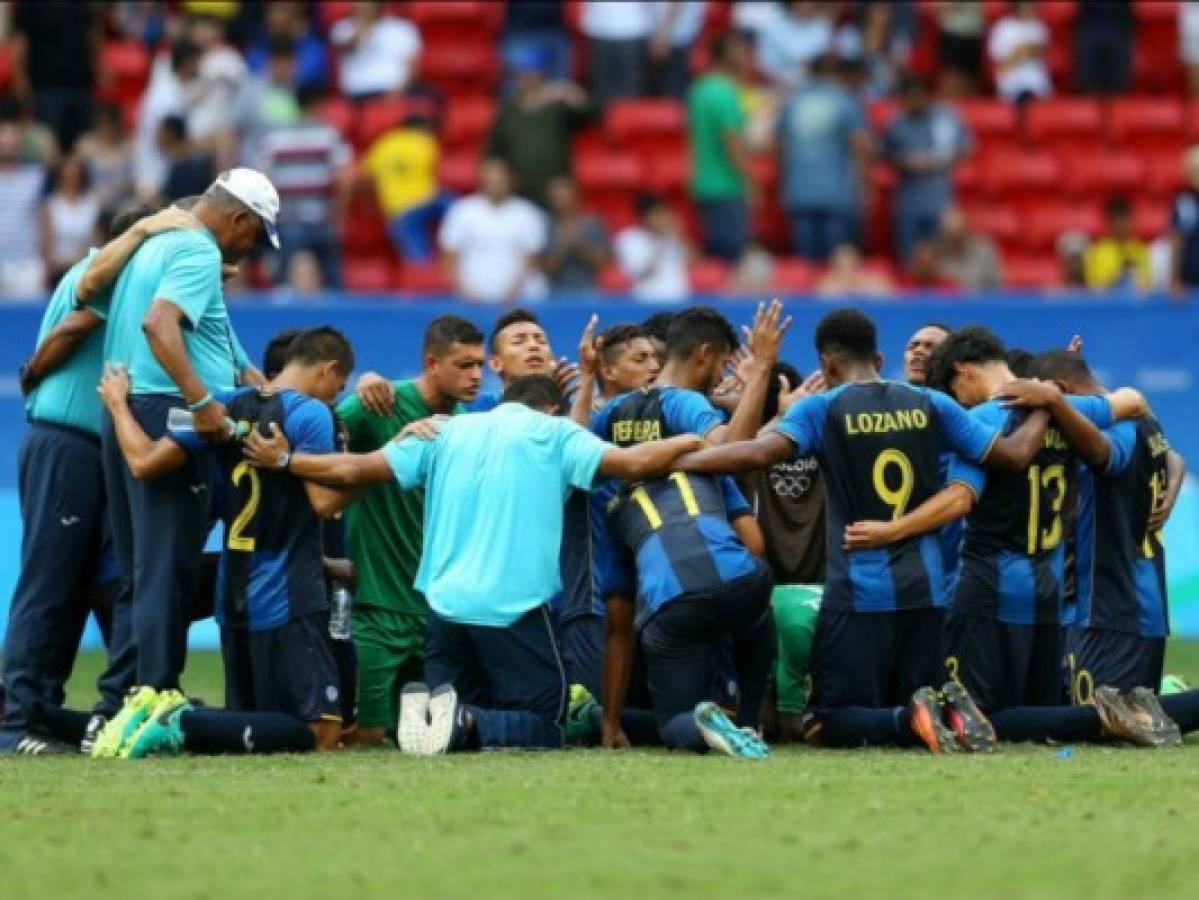 VIDEO: Así se motivó la Sub 23 de Honduras previo al partido con Argentina