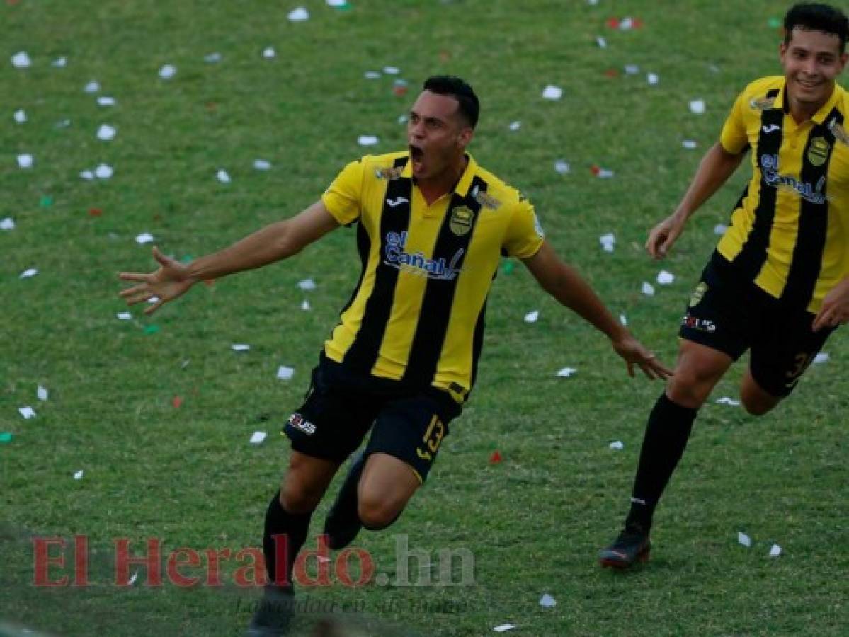 Un ángel le da el empate 2-2 a Real España ante el Marathón