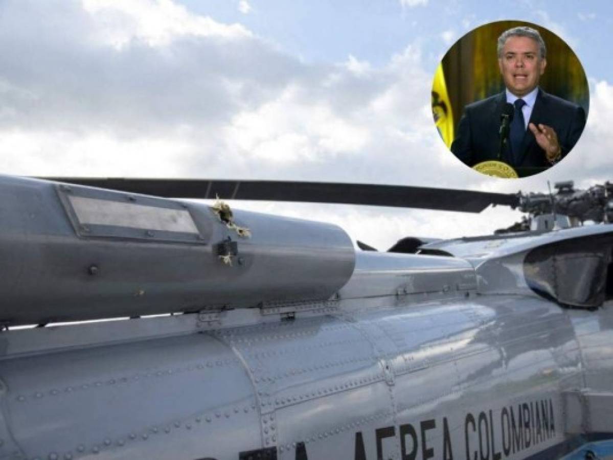 Colombia: Gobierno ofrece recompensa por información sobre ataque a helicóptero del presidente