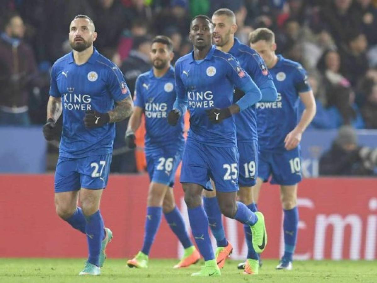 Leicester se clasifica en la prórroga para octavos de Copa inglesa  