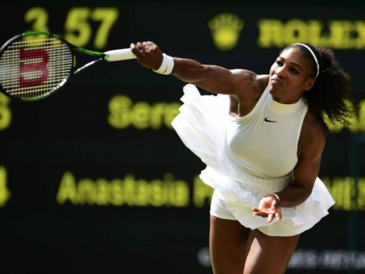 Serena Williams se clasifica para semifinales de Wimbledon