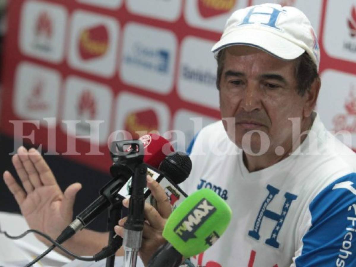 Comisión de selecciones de Honduras sigue firme con Jorge Luis Pinto