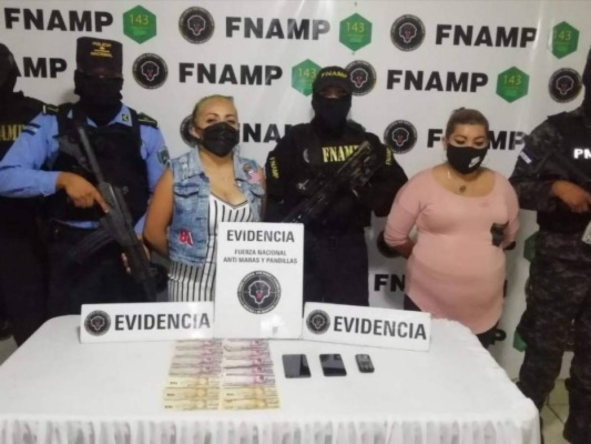 Cae 'La Fresita' y 'Mayela', presuntas extorsionadoras de la pandilla 18