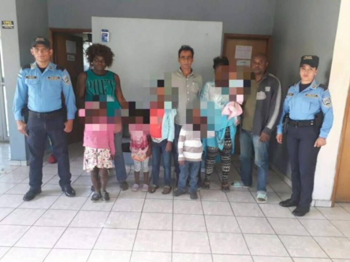 Detienen a nueve personas originarias de El Congo en Choluteca