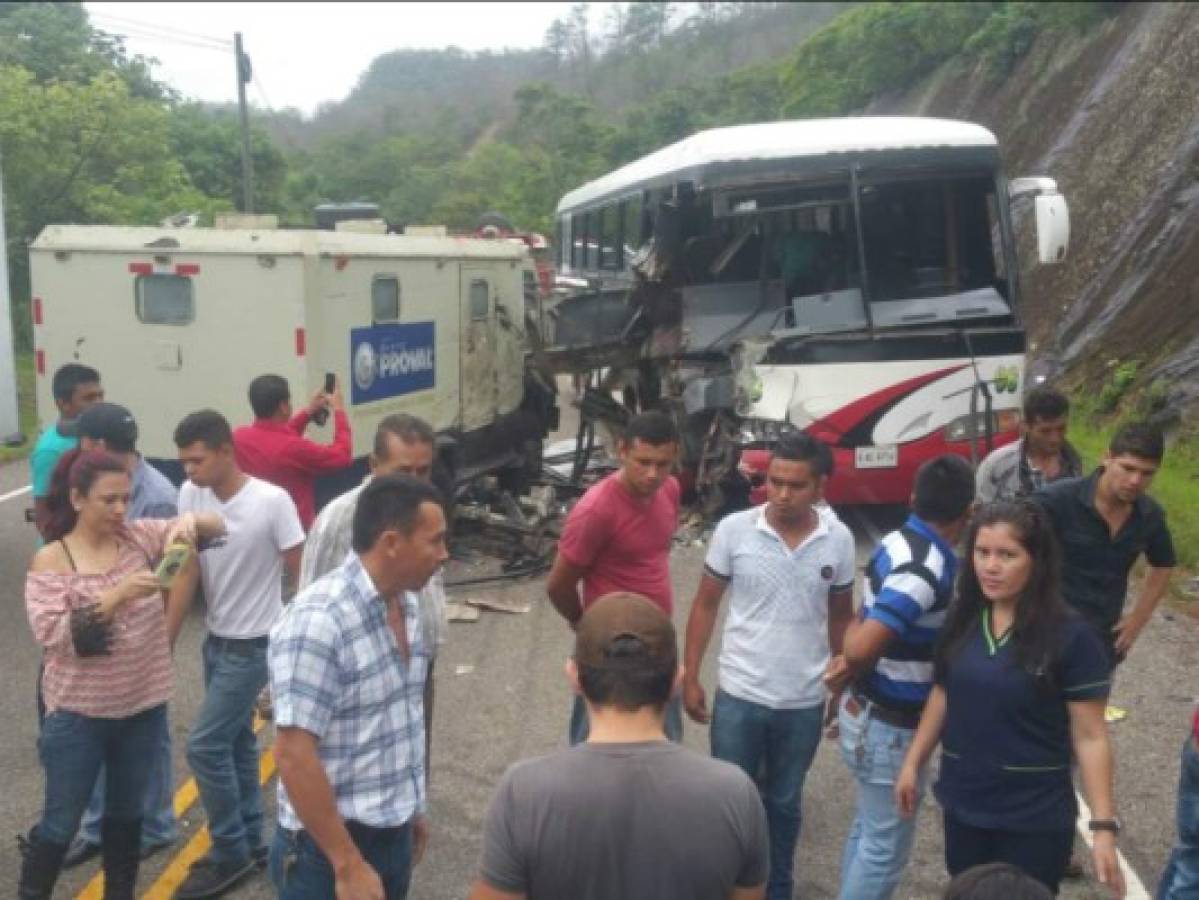 Una persona muerta deja accidente en carretera a Gracias, Lempira al occidente de Honduras