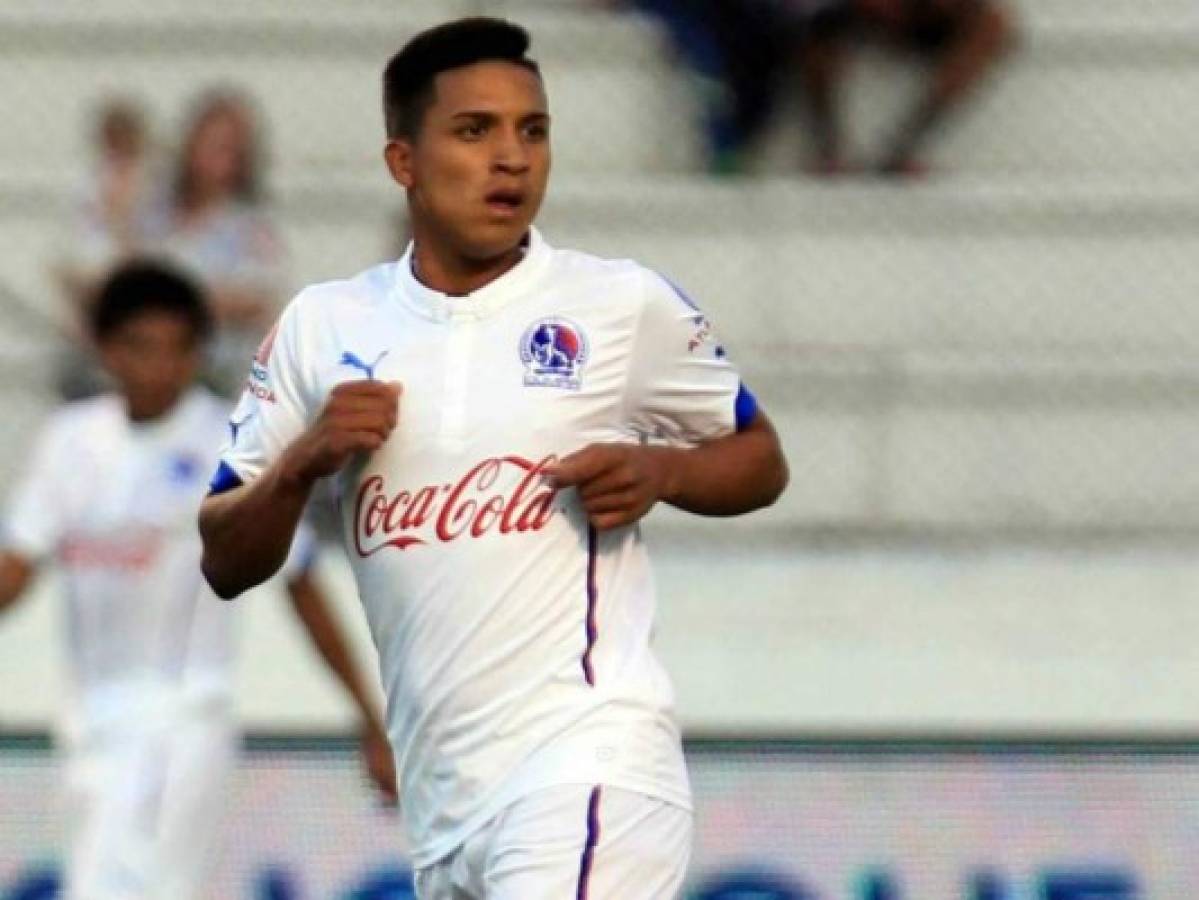 Michaell Chirinos ausente en el entrenamiento del Olimpia