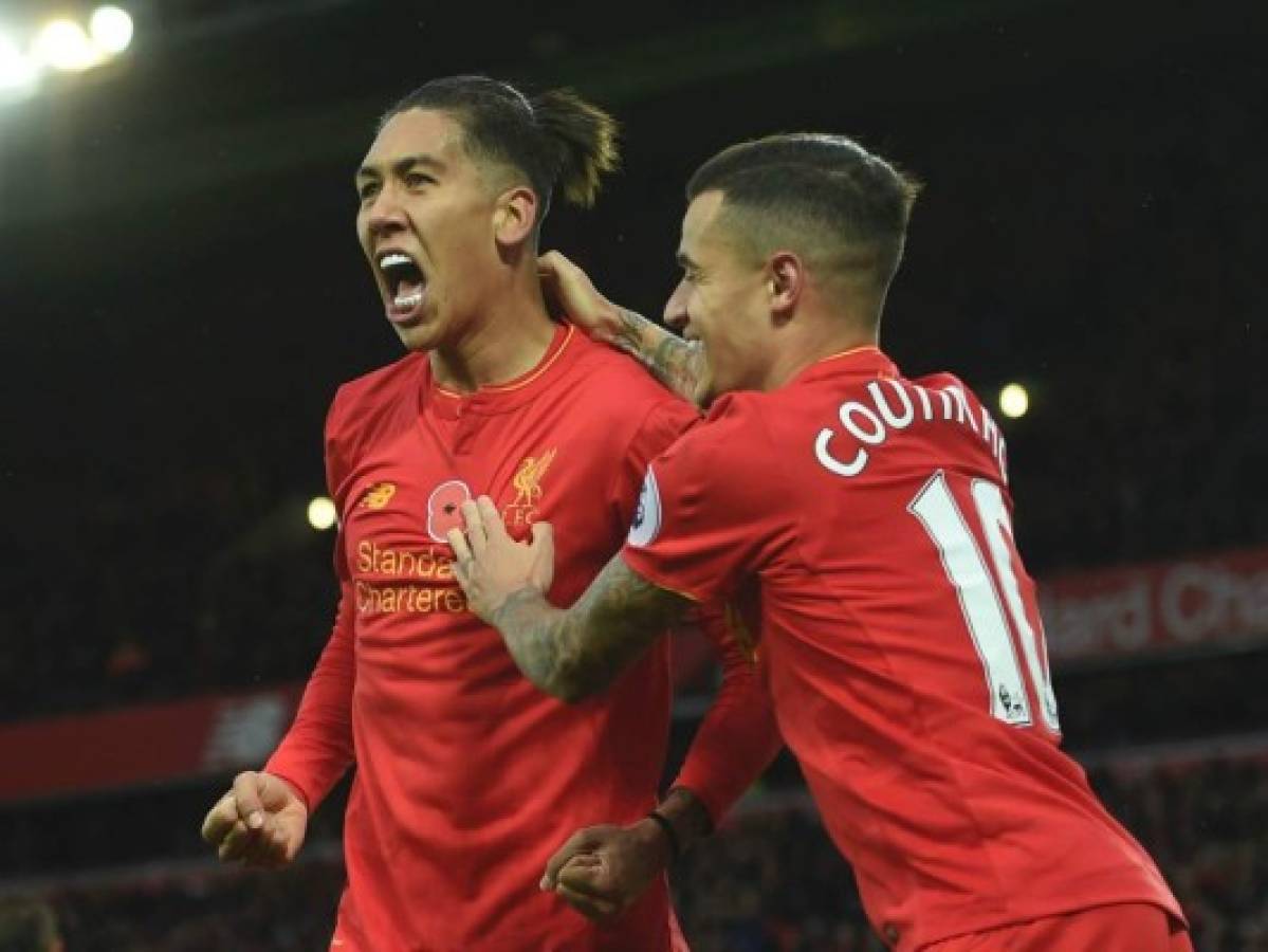 El Liverpool alcanza el liderato de la Premier League