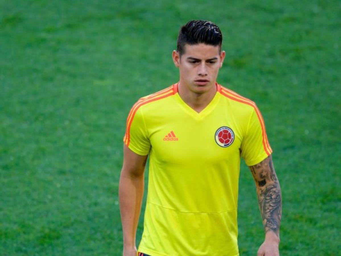 James Rodríguez conmueve las redes sociales tras la eliminación de Colombia de Rusia 2018