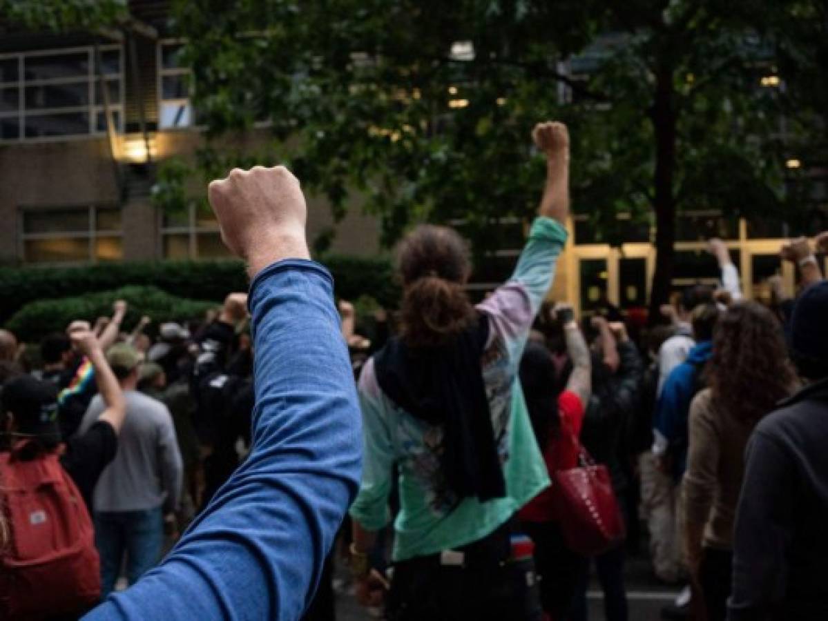 Un herido de bala en una manifestación en Estados Unidos