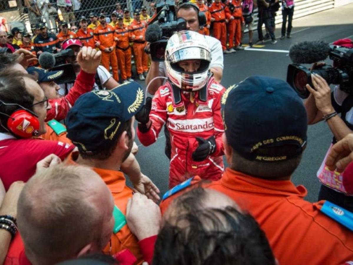 Sebastián Vettel y Ferrari imponen su dominio en Mónaco