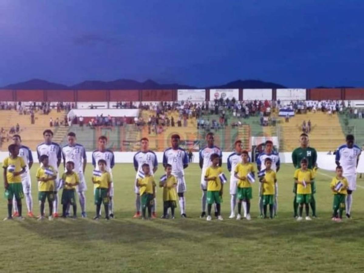 Honduras goleó 6-1 Belice por el torneo Uncaf sub 19 en Comayagua