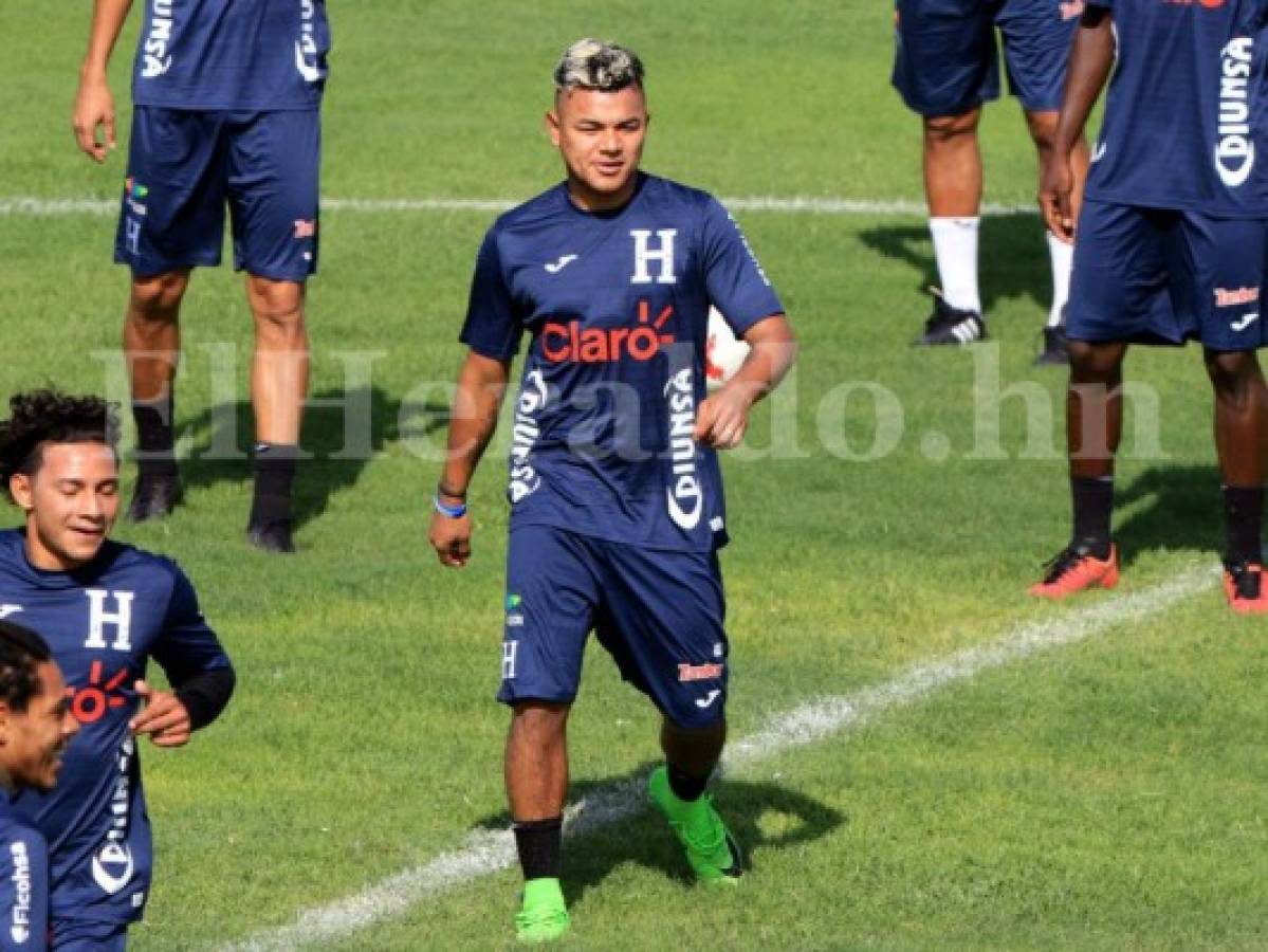 Mario Martíez, jugador de Honduras. (Fotos: Ronal Aceituno / Grupo Opsa)