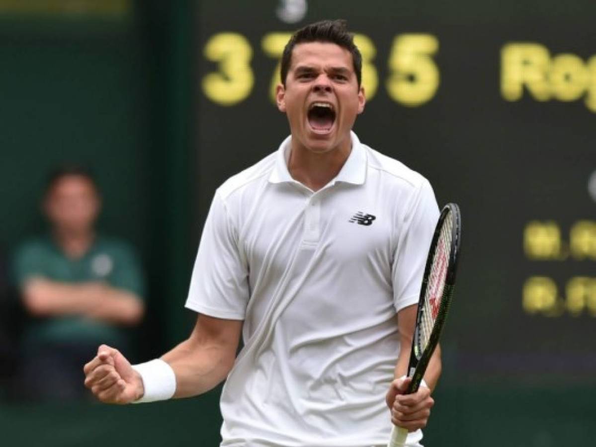 Raonic gana a Federer y jugará la final de Wimbledon con Andy Murray