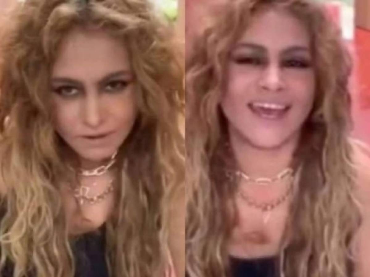 La extraña conducta de Paulina Rubio durante Instagram Live