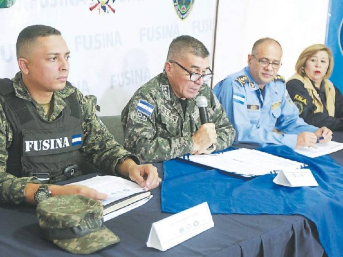 Fusina: Homicidios bajan un 12% el primer semestre