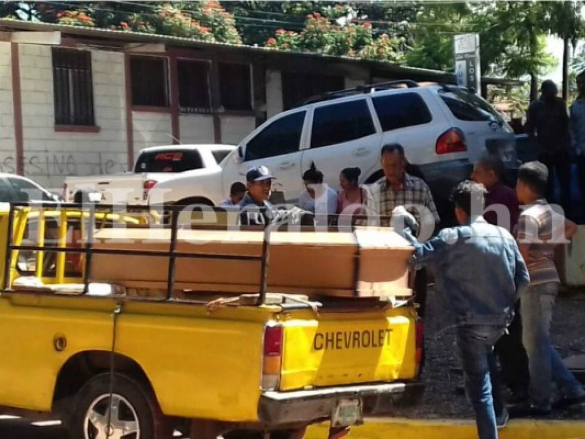 Honduras: Reclaman cadáveres de víctimas de la masacre suscitada en la colonia Fuerzas Unidas de la capital