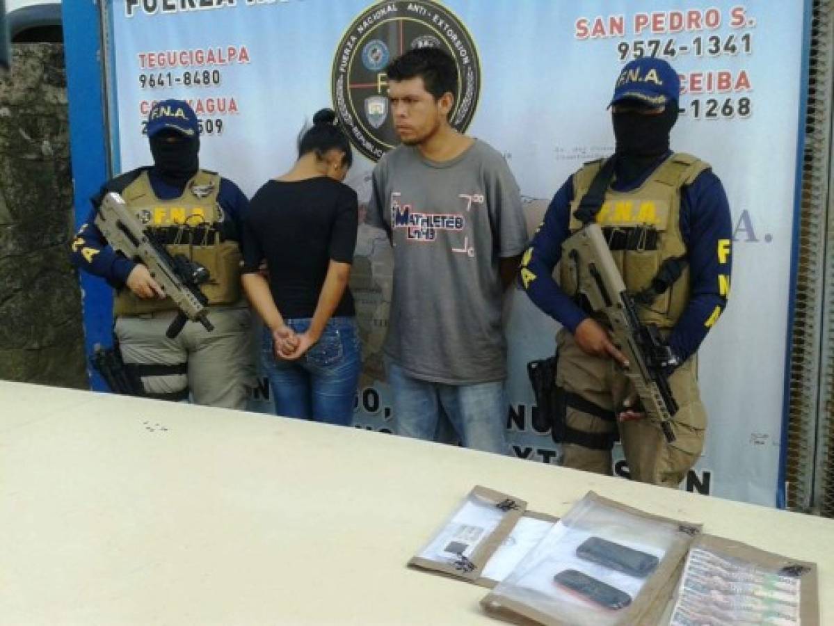 Capturan a dos presuntos pandilleros de la 18 por extorsión