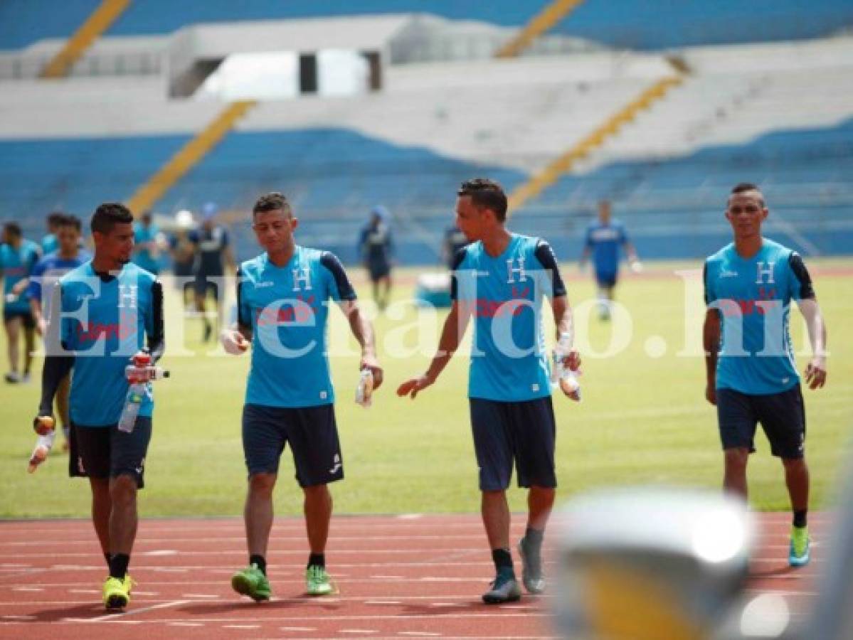 JJ Pinto trabajó tácticos en segundo día de microciclo con la H