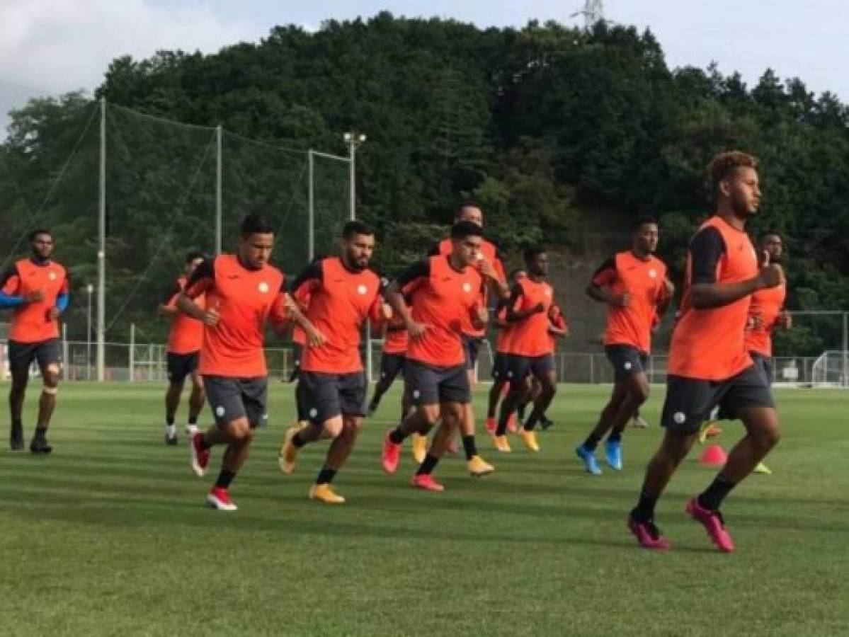 Futbolistas de la Sub-23 de Honduras toman pastillas para vencer el 'jet-lag' en Japón