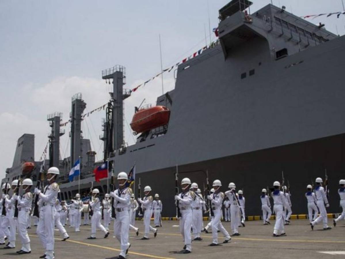 Escuadrón Naval de Taiwán anclará en Puerto Cortés hoy jueves 26 de abril