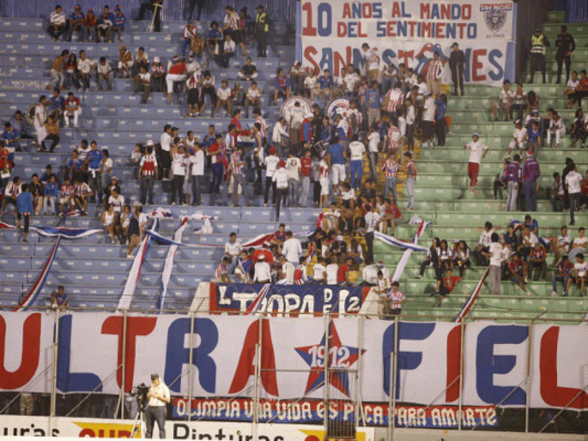 Solo 635 aficionados en el Olimpia-Vida ¿Ya no interesa la Liga hondureña?