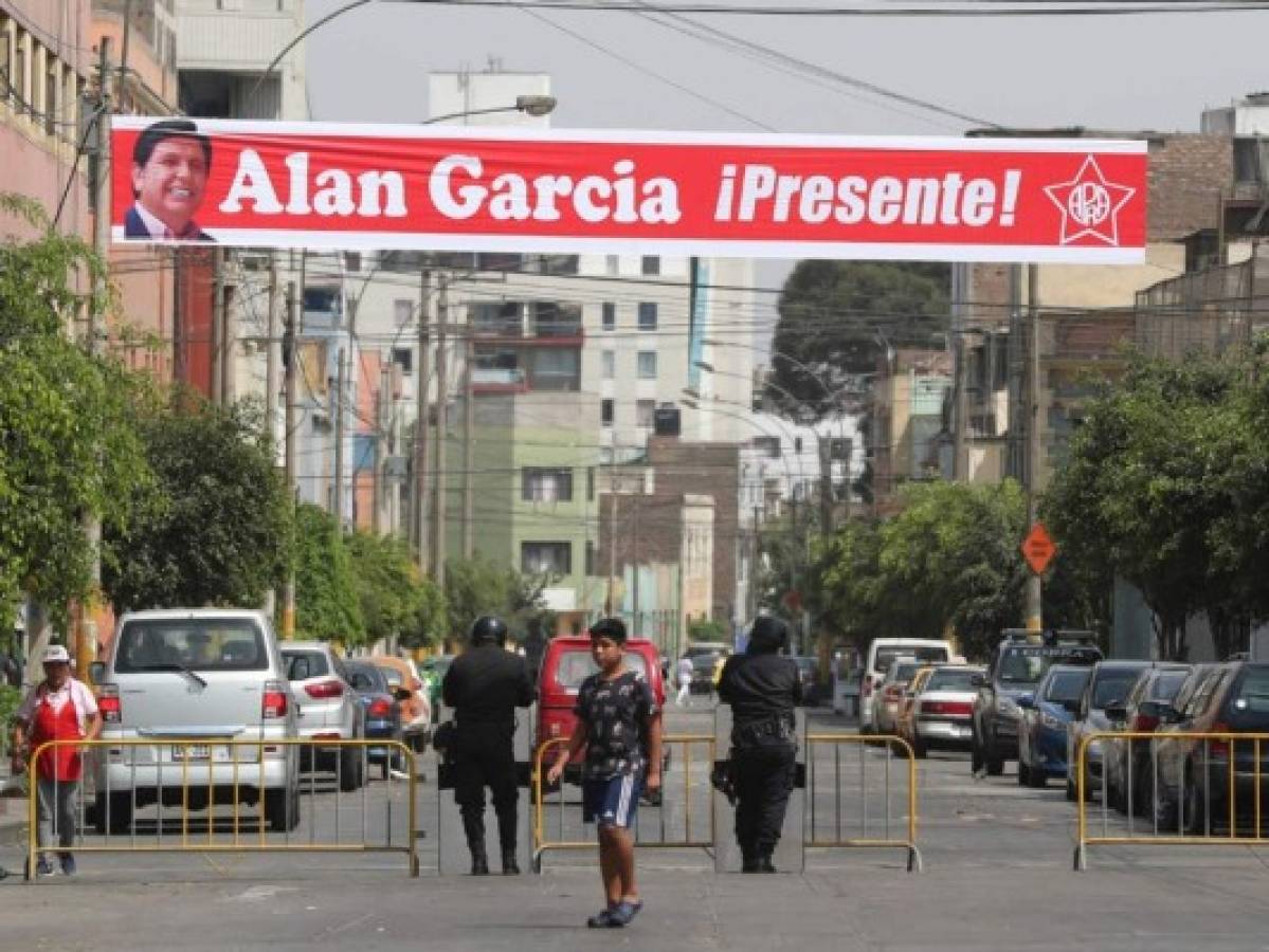 Perú evalúa costo de lucha anticorrupción tras muerte del expresidente Alan García