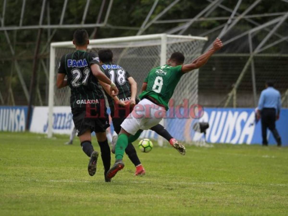 Marathón venció 4-3 al Juticalpa en el estadio Yankel Rosenthal