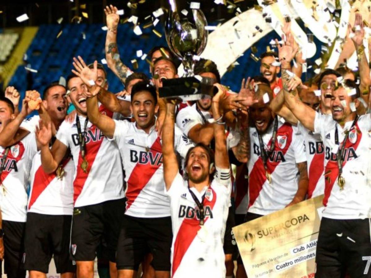 River Plate conquista Supercopa Argentina con triunfo 2-0 sobre Boca