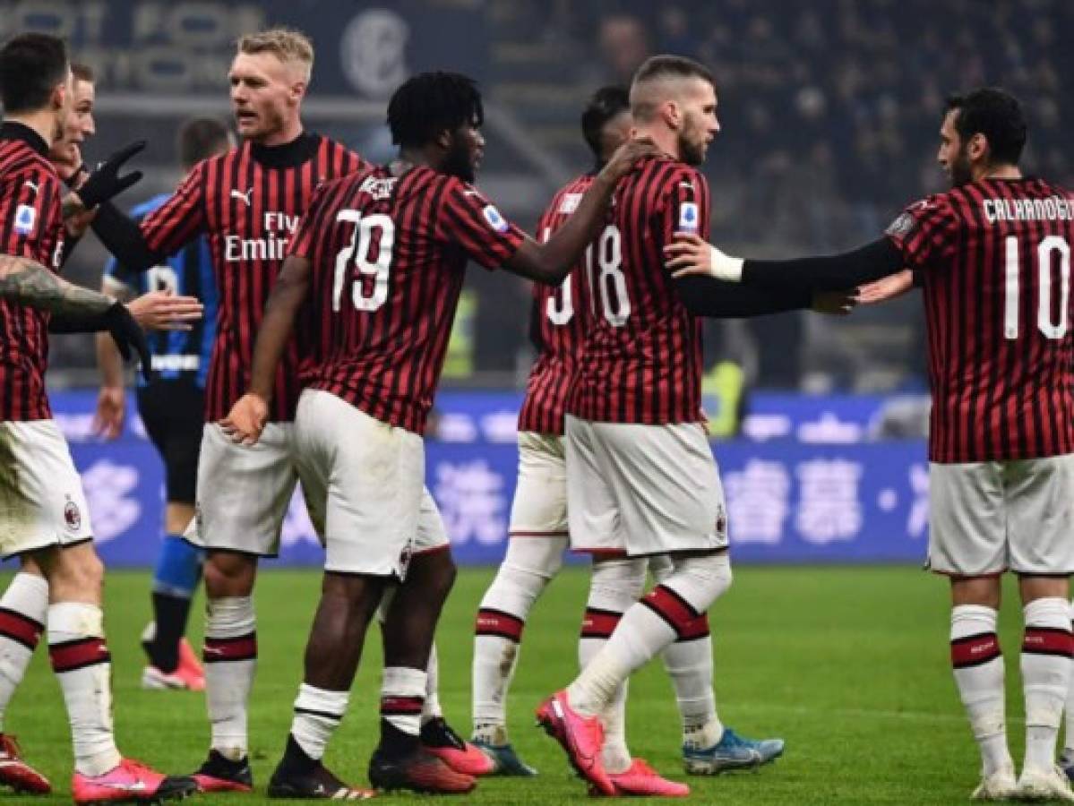 AC Milan anuncia que no hay casos de Covid-19 en su primer equipo  