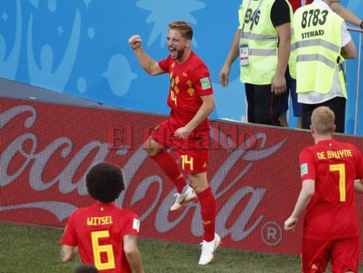 Bélgica golea a Panamá 3-0 en su debut en un Mundial