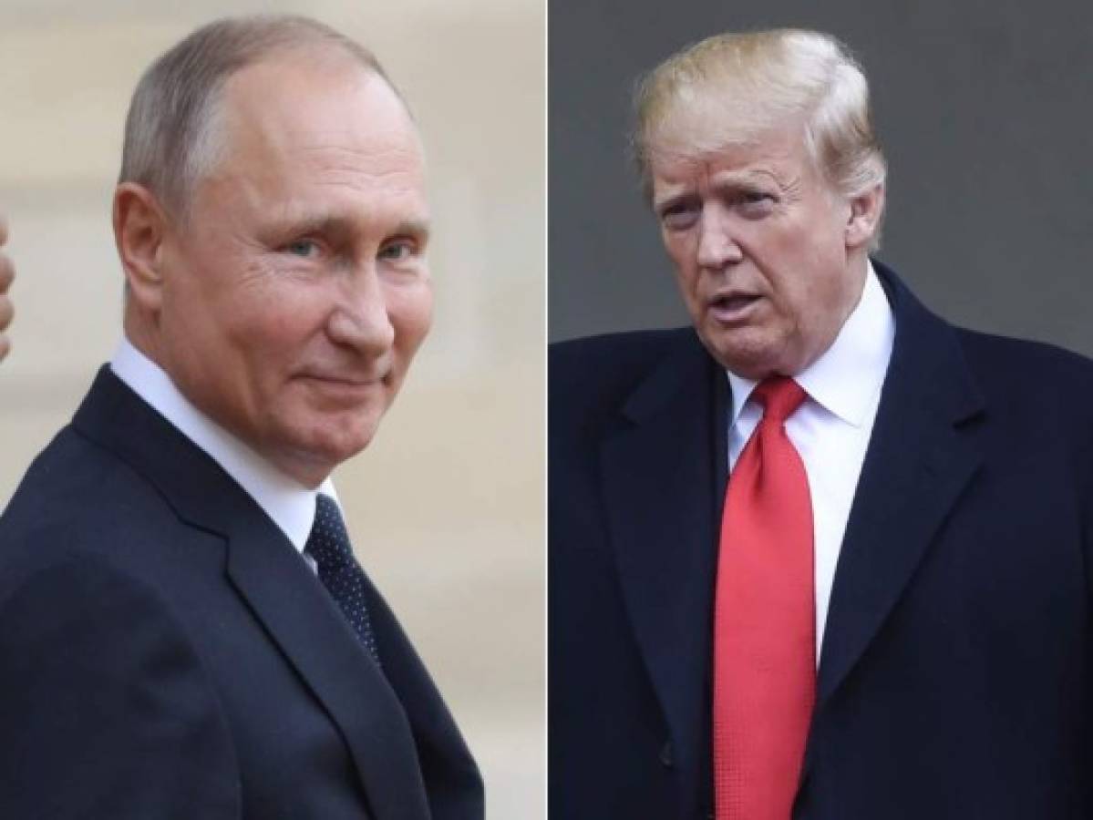 Vladimir Putin asegura a Donald Trump que Rusia está 'abierta al diálogo'