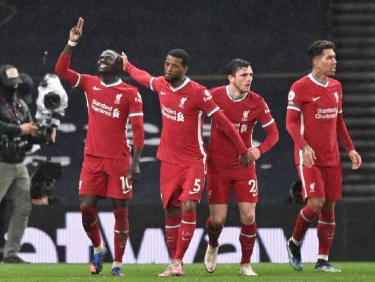 Liverpool se reencuentra con la victoria tras vencer 3-1 al Tottenham  