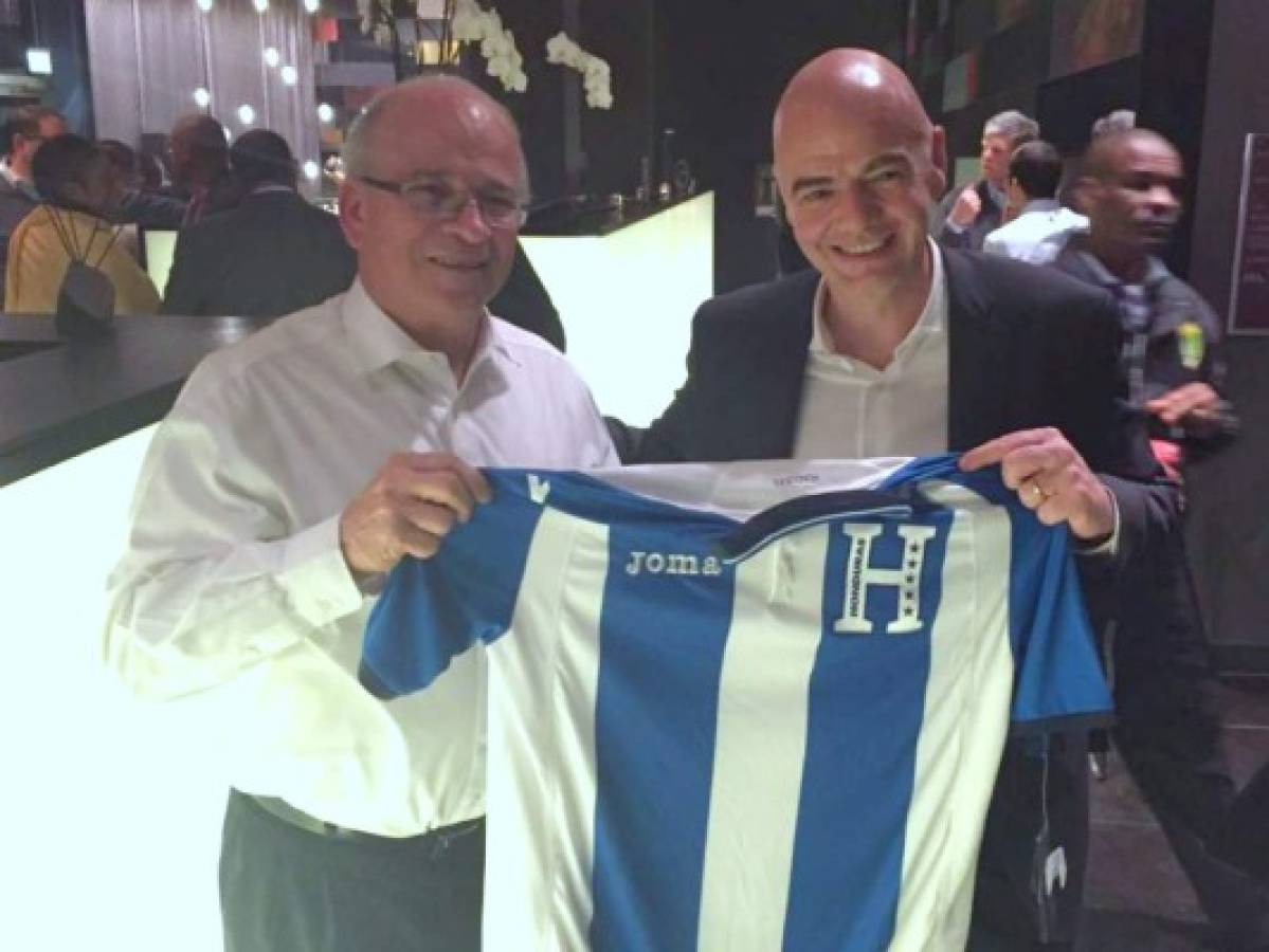 Las promesas con las que Infantino convenció a Uncaf ¡ahora cumplile a Honduras!