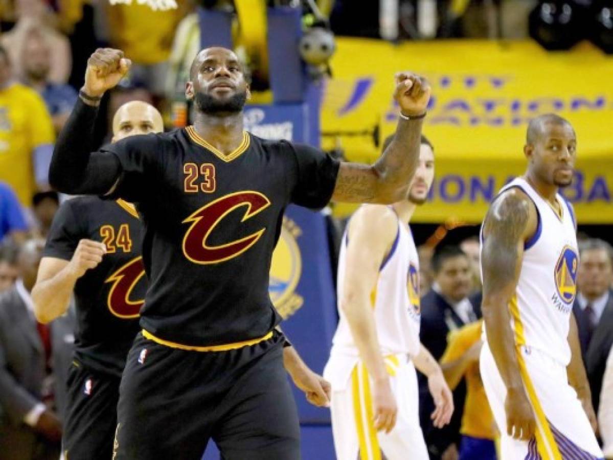 Cavaliers se corona campeón de la NBA al vencer 93 a 89 a los Warriors