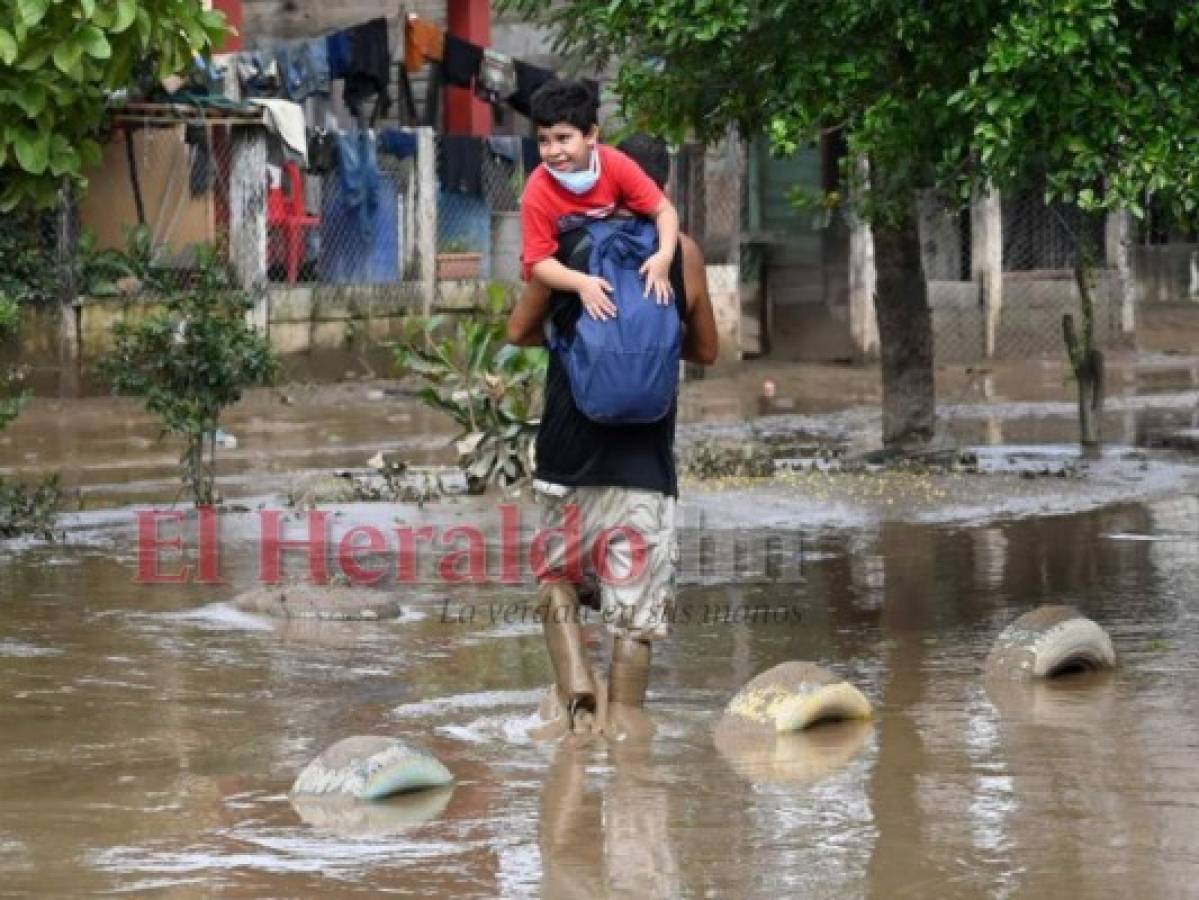 Emiten alerta verde para cinco departamentos y el Valle de Sula