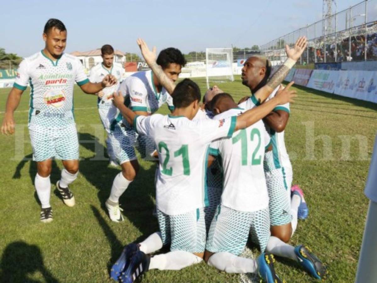 Platense por haber sido subcampeón de Honduras en el Apertura fue incluido por Concacaf para representar a Honduras. Este mismo criterio lo aplicó para designar los representantes de México, pero no para los de Estados Unidos. Foto: Delmer Martínez / Grupo OPSA.