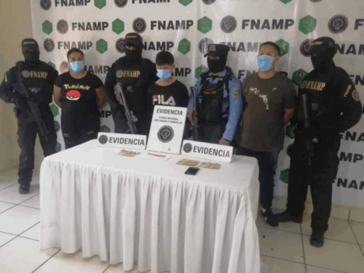 Caen tres presuntos extorsionadores de la pandilla 18 en la capital de Honduras