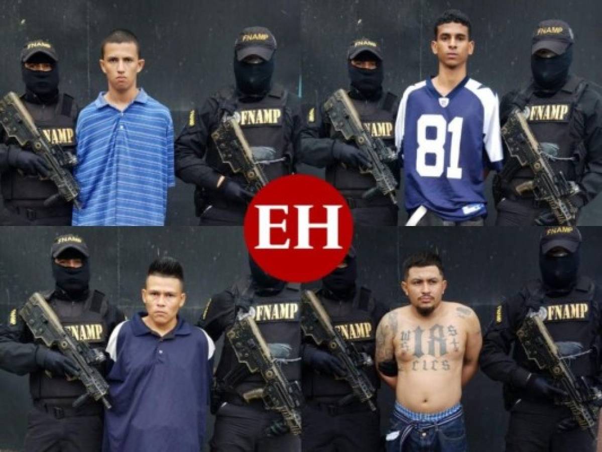 Cae peligroso cabecilla de la Pandilla 18 y sus secuaces en la Rivera Hernández