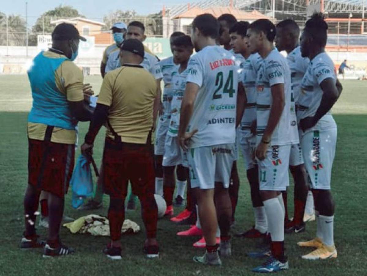 Platense protesta por suspensión del juego ante Real España